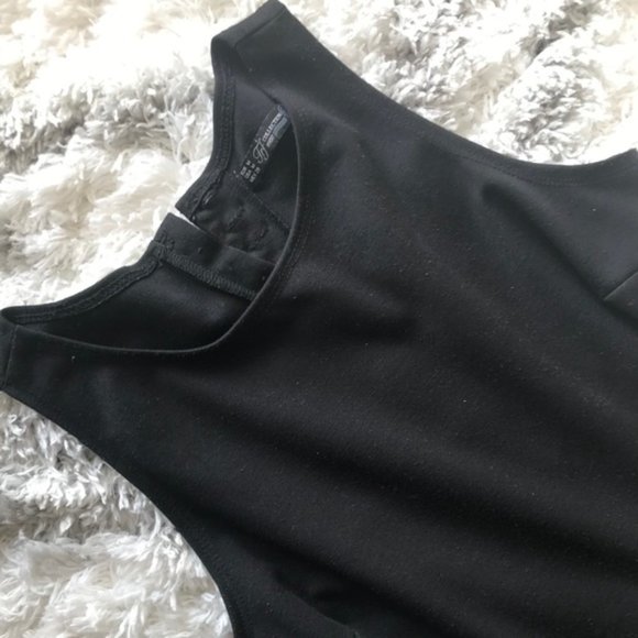 Women's Black A-line Zara Dress - Picture 5 of 5